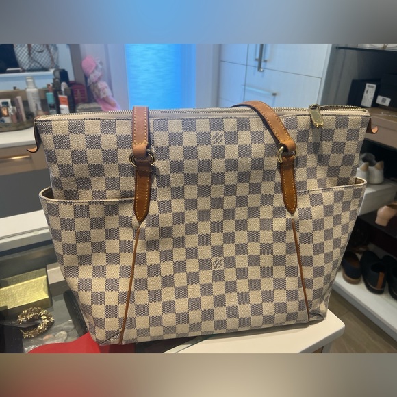 LV damier azur, totally MM - Picture 6 of 7